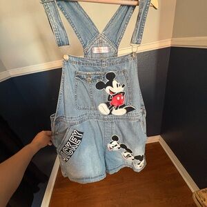 No Boundaries Light Blue Denim Overalls